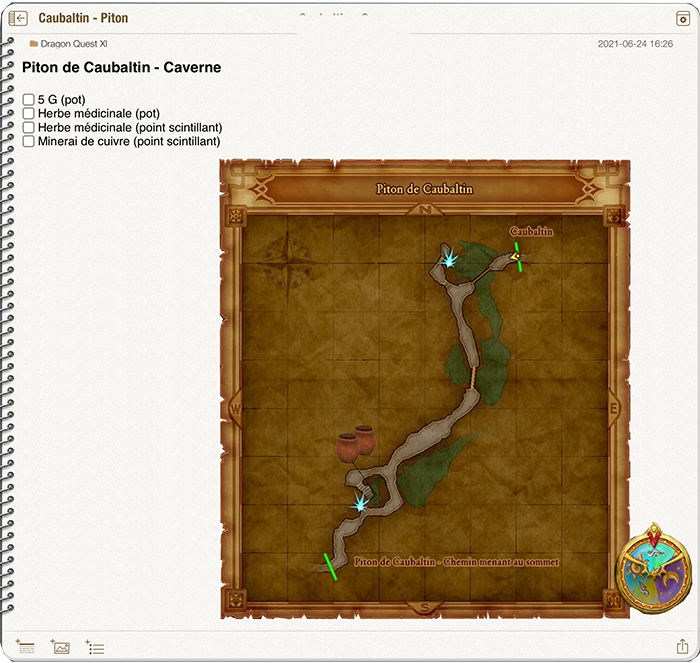 Carte de Caubaltin (base)